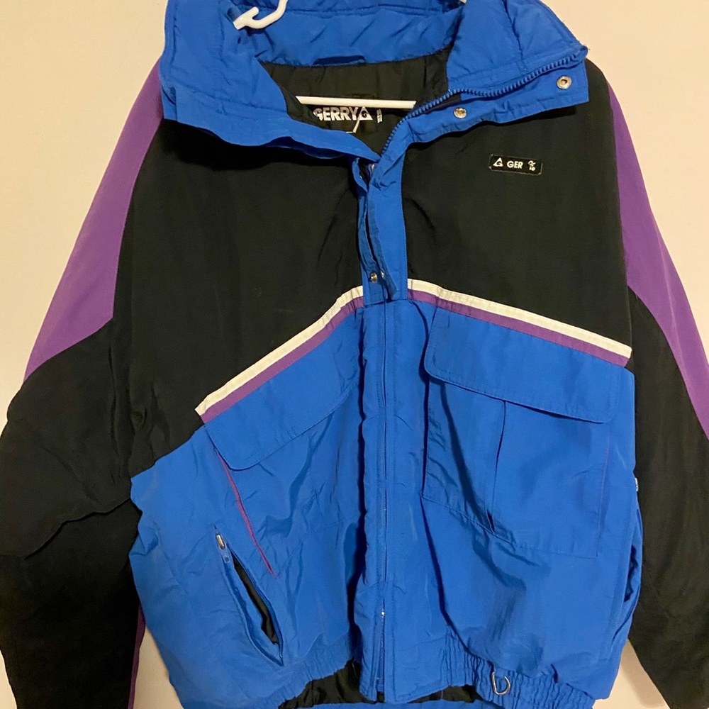 vintage color block windbreaker GERRY